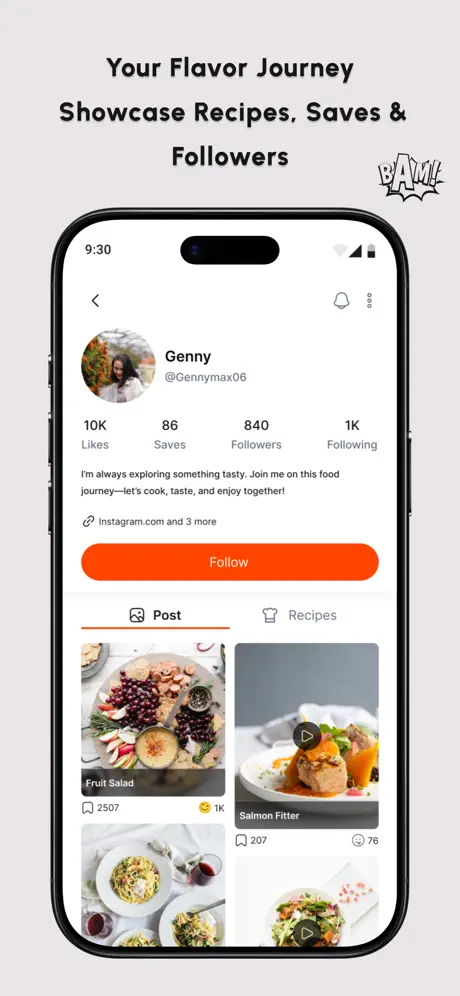 Flavorist - Food Community screenshot