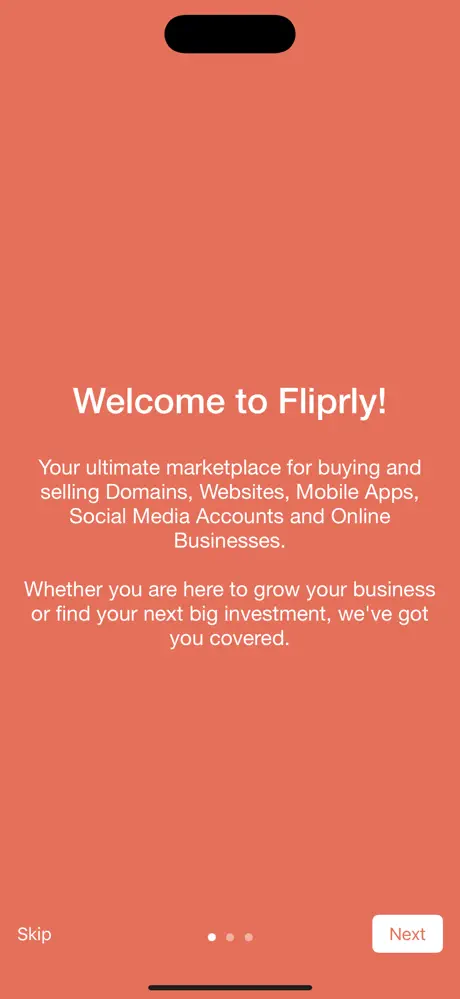 Fliprly screenshot