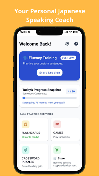Fluency Tool: Shadow Japanese screenshot