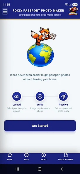 Foxly Passport Photo Maker screenshot