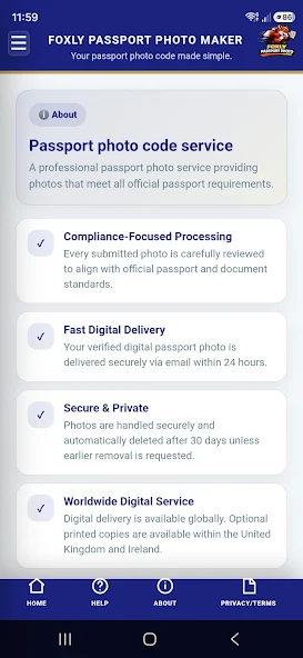 Foxly Passport Photo Maker screenshot