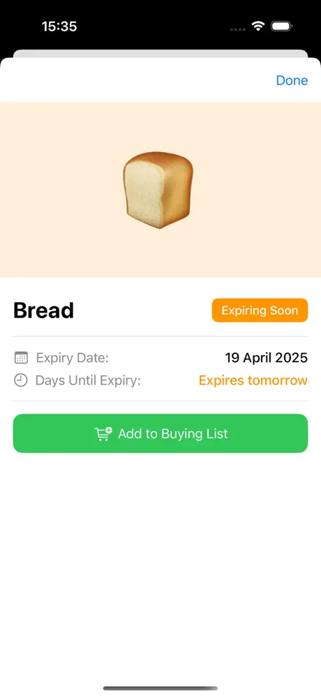 Fridgster screenshot