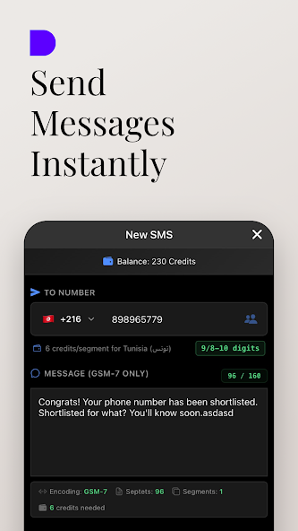 Ghost - Secure Private SMS screenshot