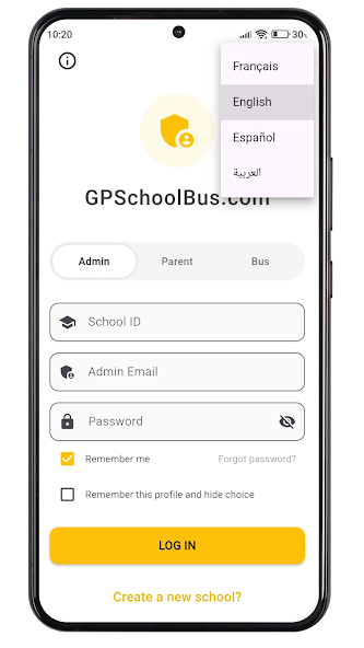 GPSchoolBus : GPS School Bus screenshot