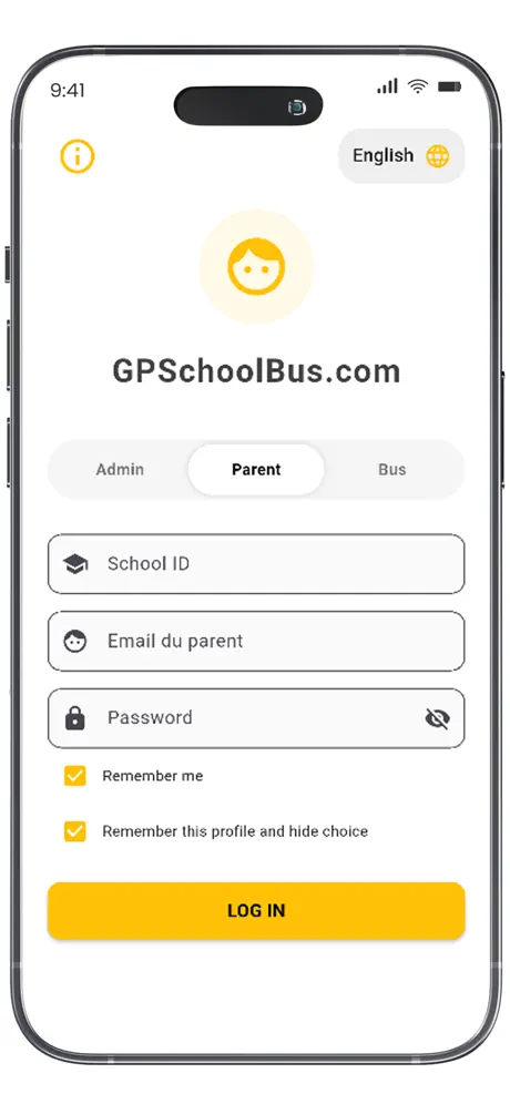GPSchoolBus : GPS School Bus. screenshot