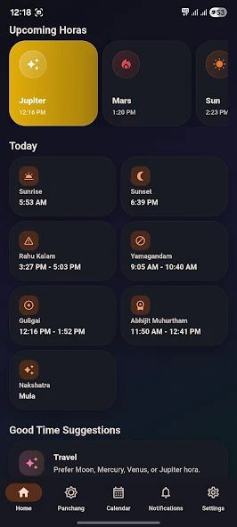 Graha Hora - Panchangam screenshot