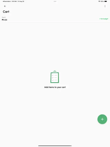 GroceryBudget: Shopping List screenshot