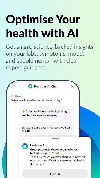 Healsens: health&mood tracker screenshot