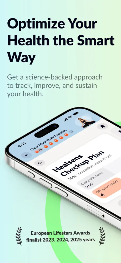 Healsens: health tracker screenshot