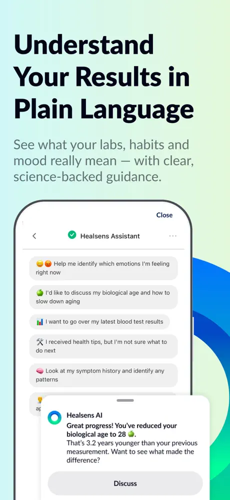 Healsens: health tracker screenshot