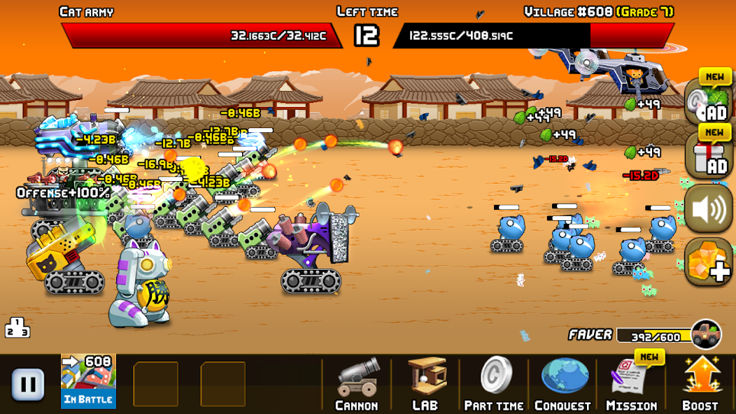 Idle Cat Cannon screenshot