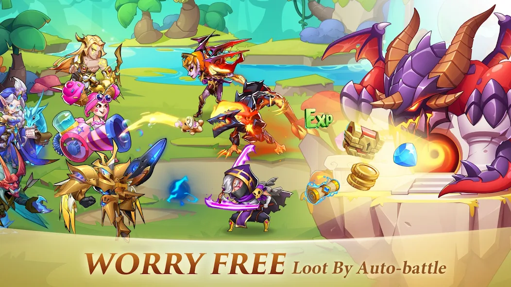 Idle Heroes screenshot