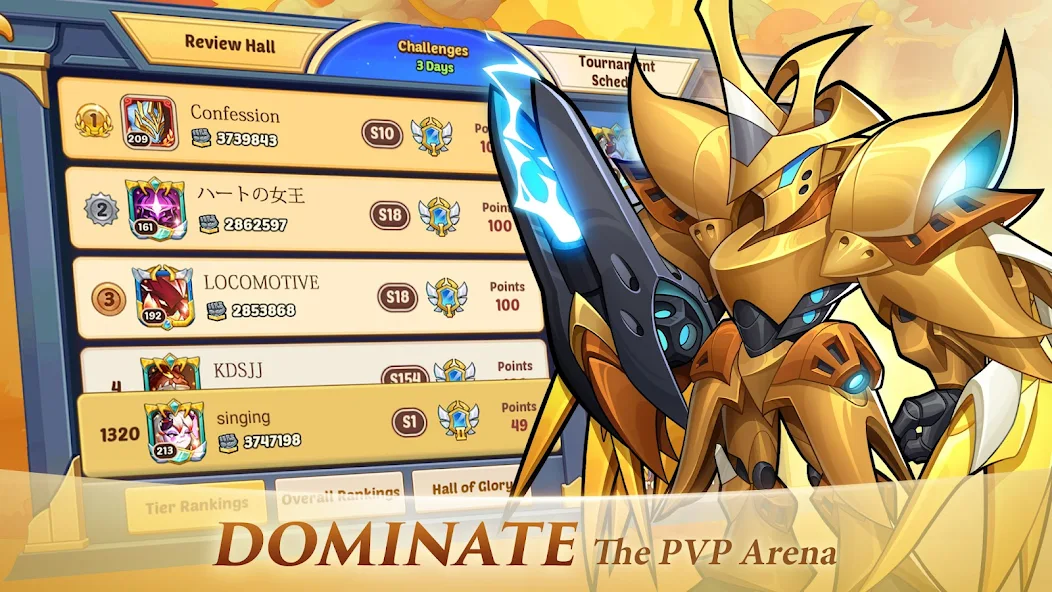 Idle Heroes screenshot