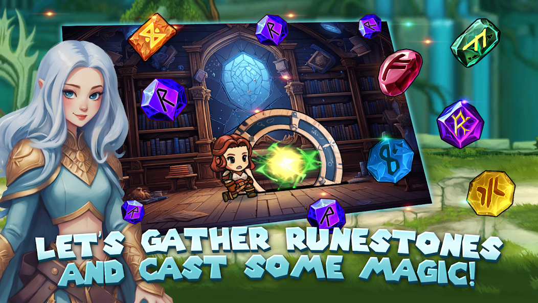 IDLE Skull Hero screenshot