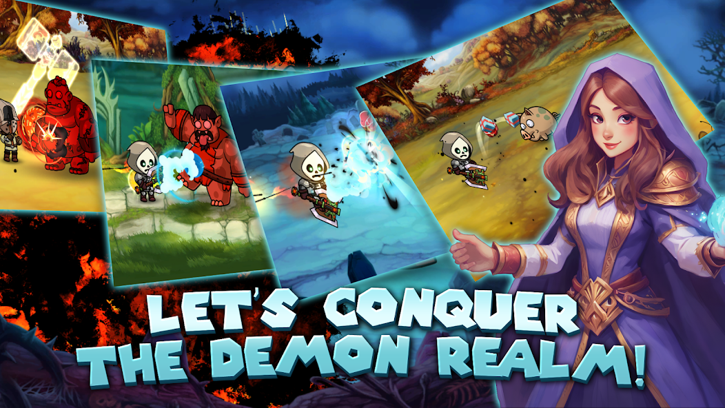 IDLE Skull Hero screenshot