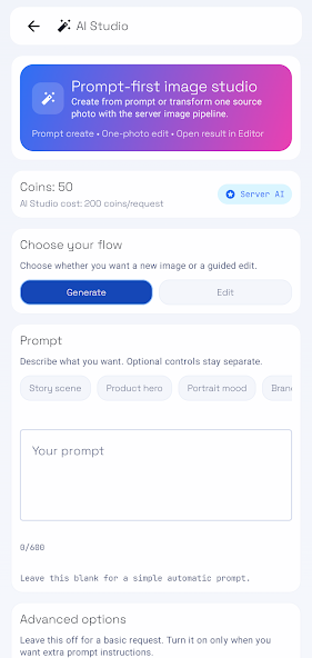 Imagine - AI Photo Editor screenshot