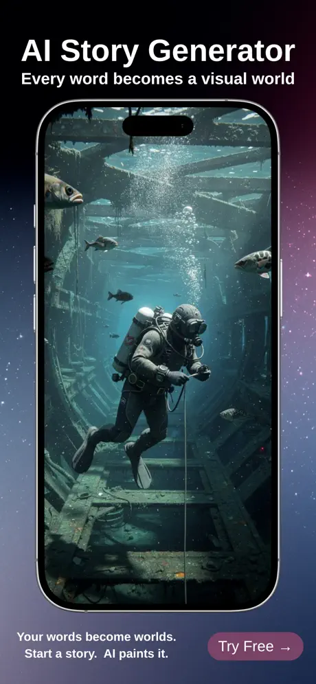Imagine If - AI Story Writer screenshot