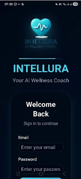 INTELLURA AI Wellness Coach screenshot