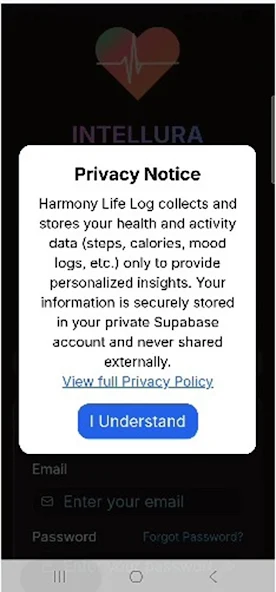 INTELLURA HARMONY screenshot