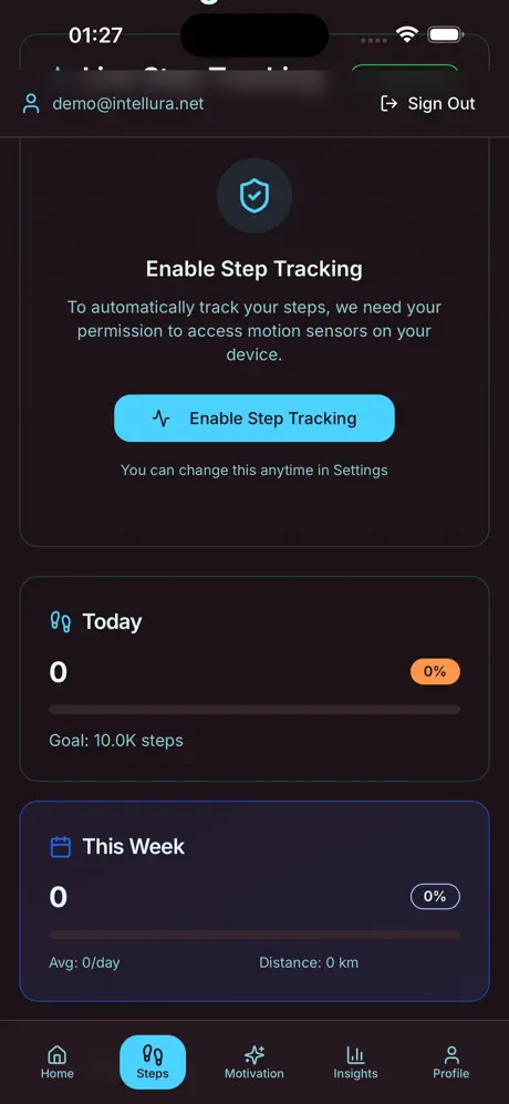 INTELLURA HARMONY screenshot