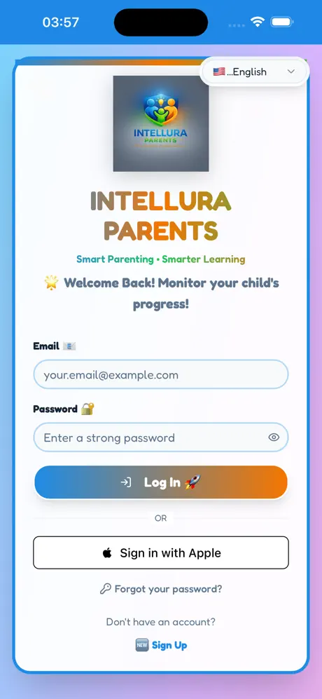 INTELLURA PARENTS screenshot