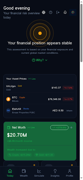 INTELLURA Risk Radar screenshot