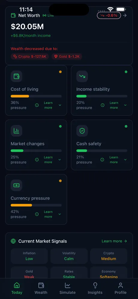 INTELLURA Risk Radar screenshot