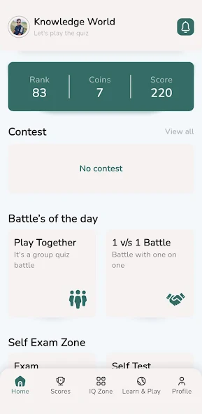 iQuiz: Play Quiz & Win Award screenshot