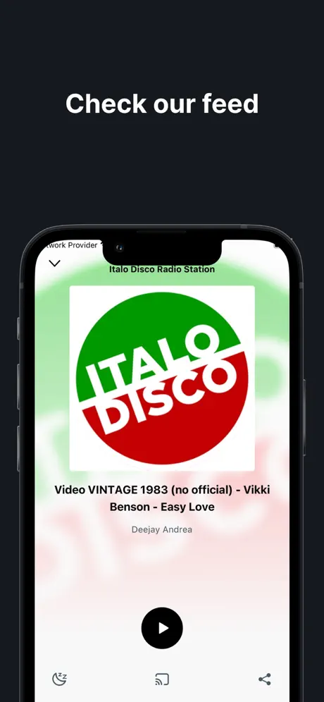 Italo Disco Radio Station screenshot