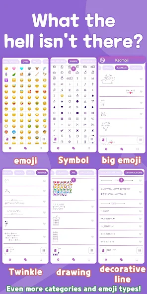 Kaomoji Keyboard: Emoticon screenshot