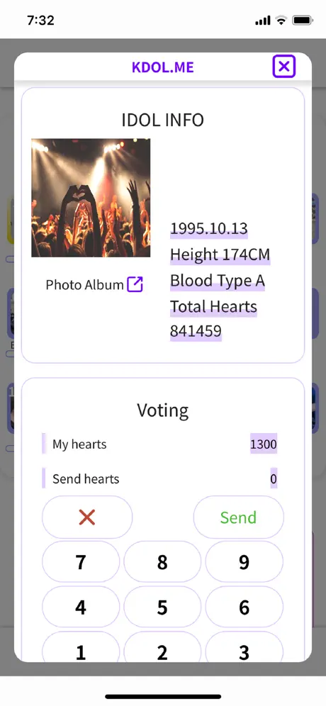 KDOL - Idol Ranking, Ad, Photo screenshot