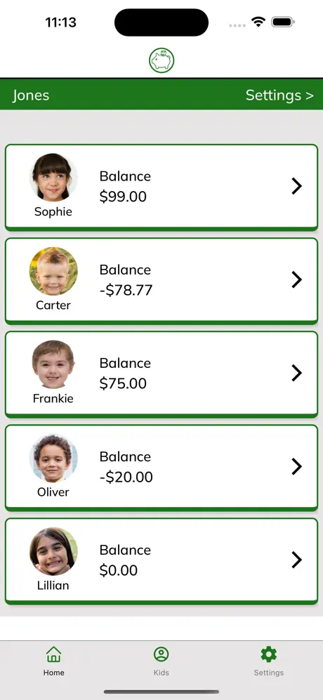 Kidlatta Bank screenshot