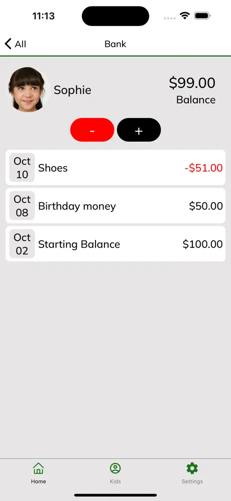 Kidlatta Bank screenshot