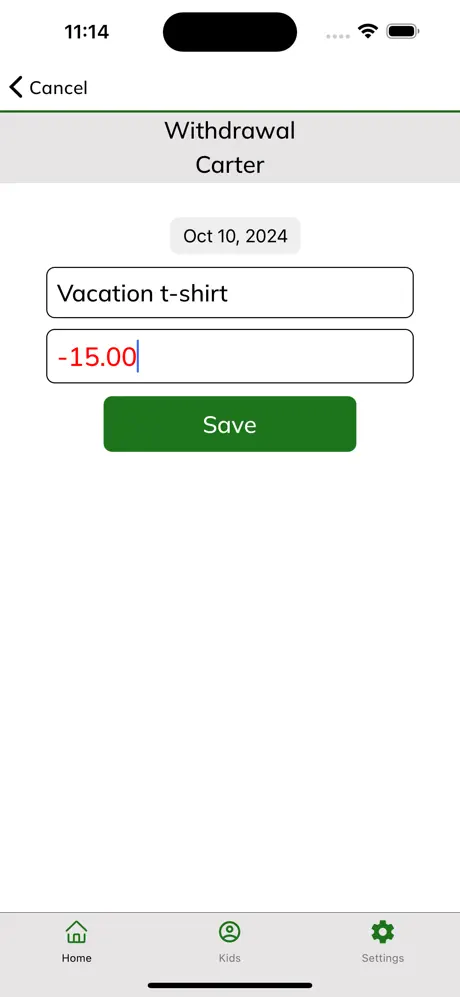 Kidlatta Bank screenshot