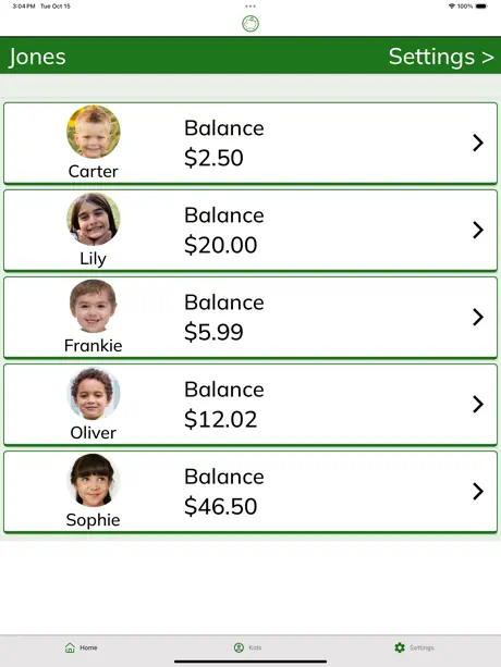 Kidlatta Bank screenshot