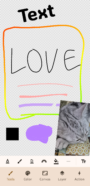 LayerPaint - Draw & Sketch Art screenshot