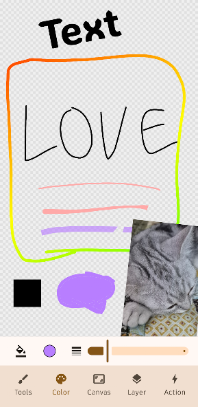 LayerPaint - Draw & Sketch Art screenshot