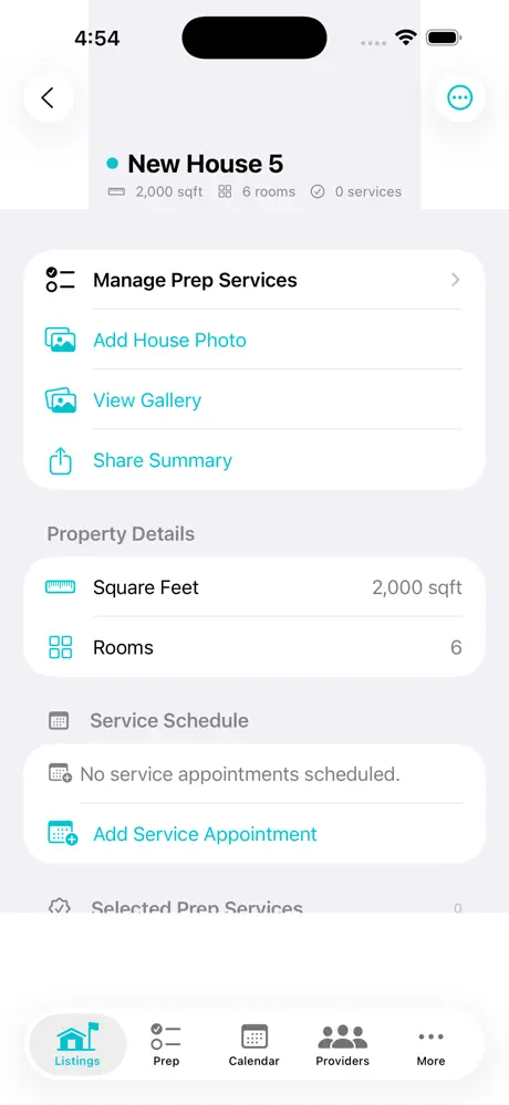 ListingPrep screenshot