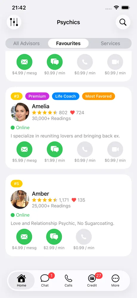 Live Psychic Chat screenshot