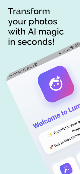 LuminaFace: AI Face Enhancer screenshot