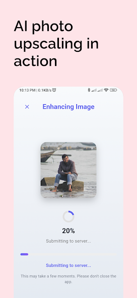 LuminaFace: AI Face Enhancer screenshot