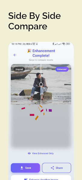 LuminaFace: AI Face Enhancer screenshot