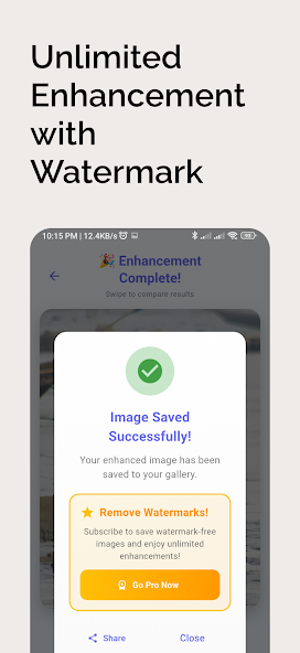 LuminaFace: AI Face Enhancer screenshot