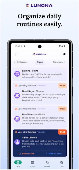 Lunona: Pill & Med Reminder TV screenshot