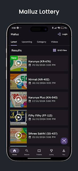 Malluz Lottery Result 3PM Live screenshot