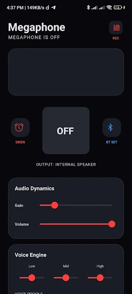 Megaphone: Mic to BT Speaker screenshot