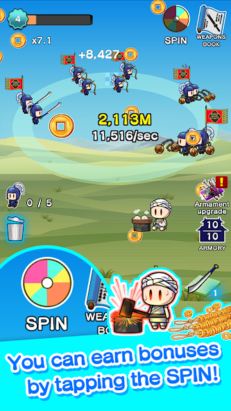 Merge Three kingdoms screenshot