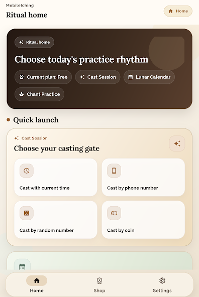 Mobile Iching: I Ching & Lunar screenshot