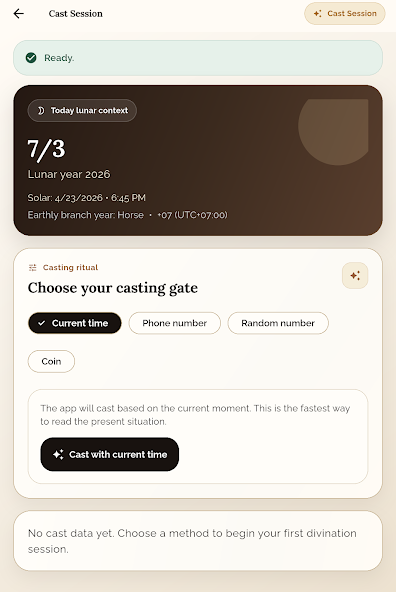 Mobile Iching: I Ching & Lunar screenshot
