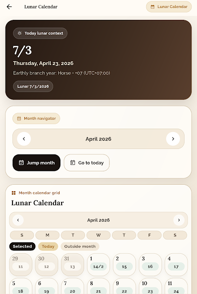 Mobile Iching: I Ching & Lunar screenshot